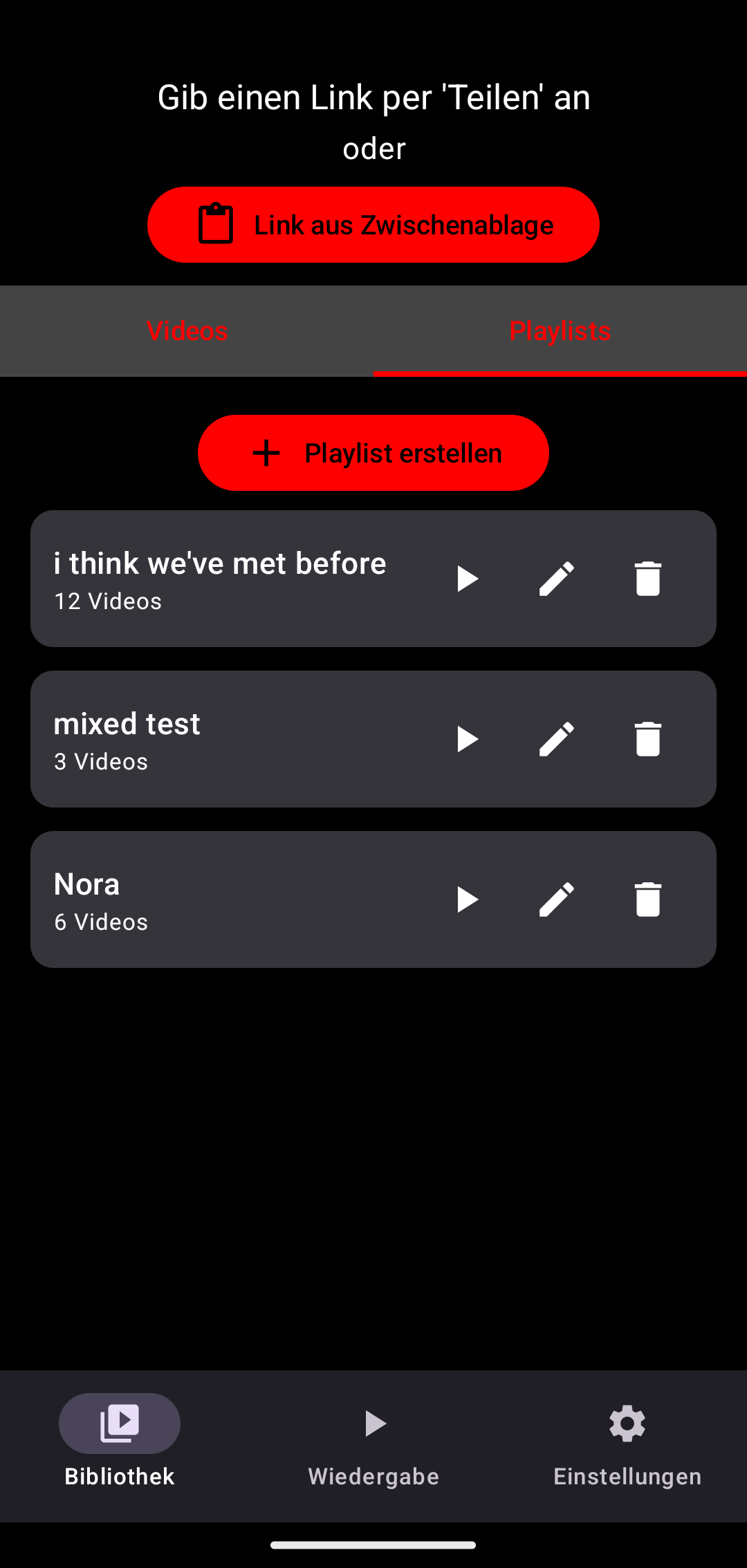PlayOnDLNA, App-Screenshot 3