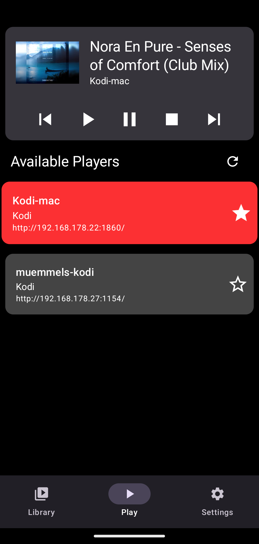 PlayOnDLNA, app screenshot 4